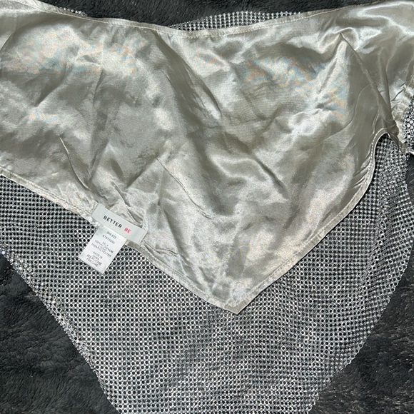 ✨💎 Silver Rhinestone Halter Top💎✨ - Picture 5 of 6